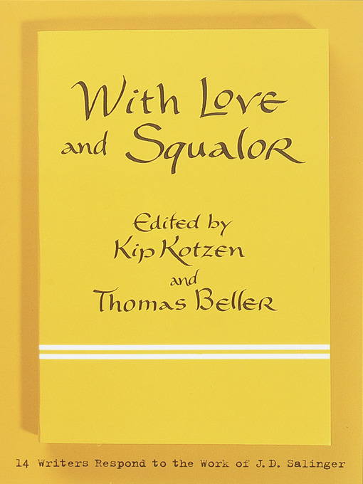 Cover of With Love and Squalor